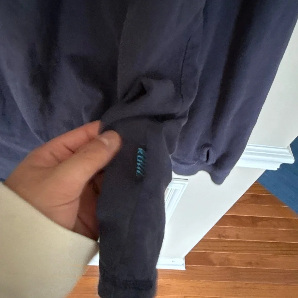 Men’s Navy Blue Organic Cotton KUHL Kommando Crew Pullover Size Small Outdoors - Picture 6 of 8